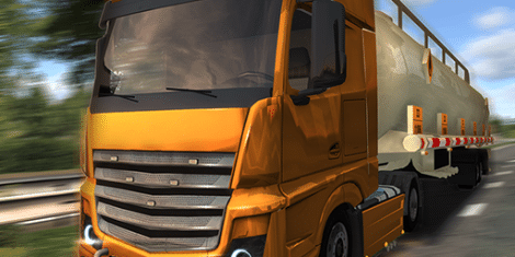 تحميل لعبة European Truck Simulator مهكرة 2024 للاندرويد