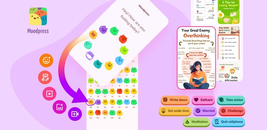 Moodpress – Mood Diary Tracker