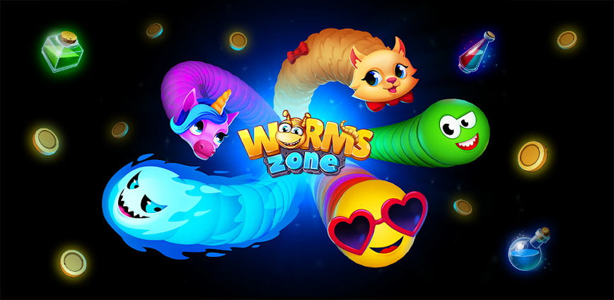 تحميل Worms Zone مهكرة (عملات غير محدودة) للأندرويد 2025